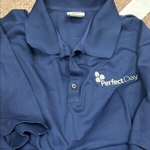 Nike Golf Navy Blue Polo Shirt bind d8 8d